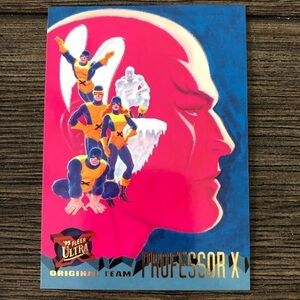 X-Men ’95 Fleer Ultra trading card: Original Team: Professor X #93